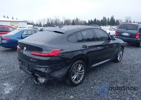 2019 BMW X4 M40I z USA, uszkodzony, nr VIN 5UXUJ5C53KLJ64183